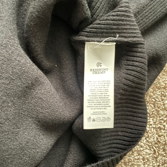 Reigning Champ Boiled Wool Bobby Crewneck - Picture 4 of 5